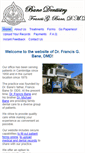 Mobile Screenshot of banedentistry.com